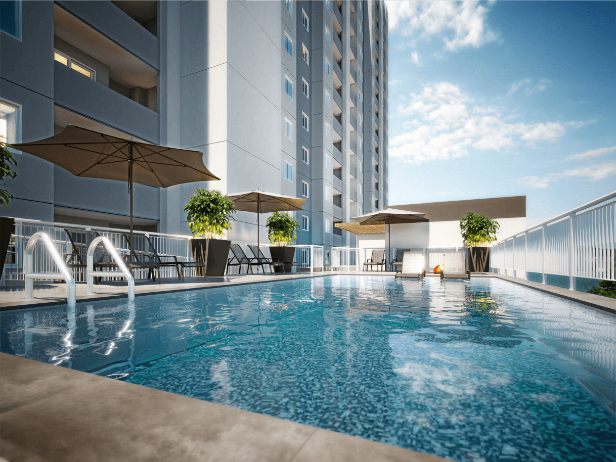 Piscina e Solarium Upside Pirituba