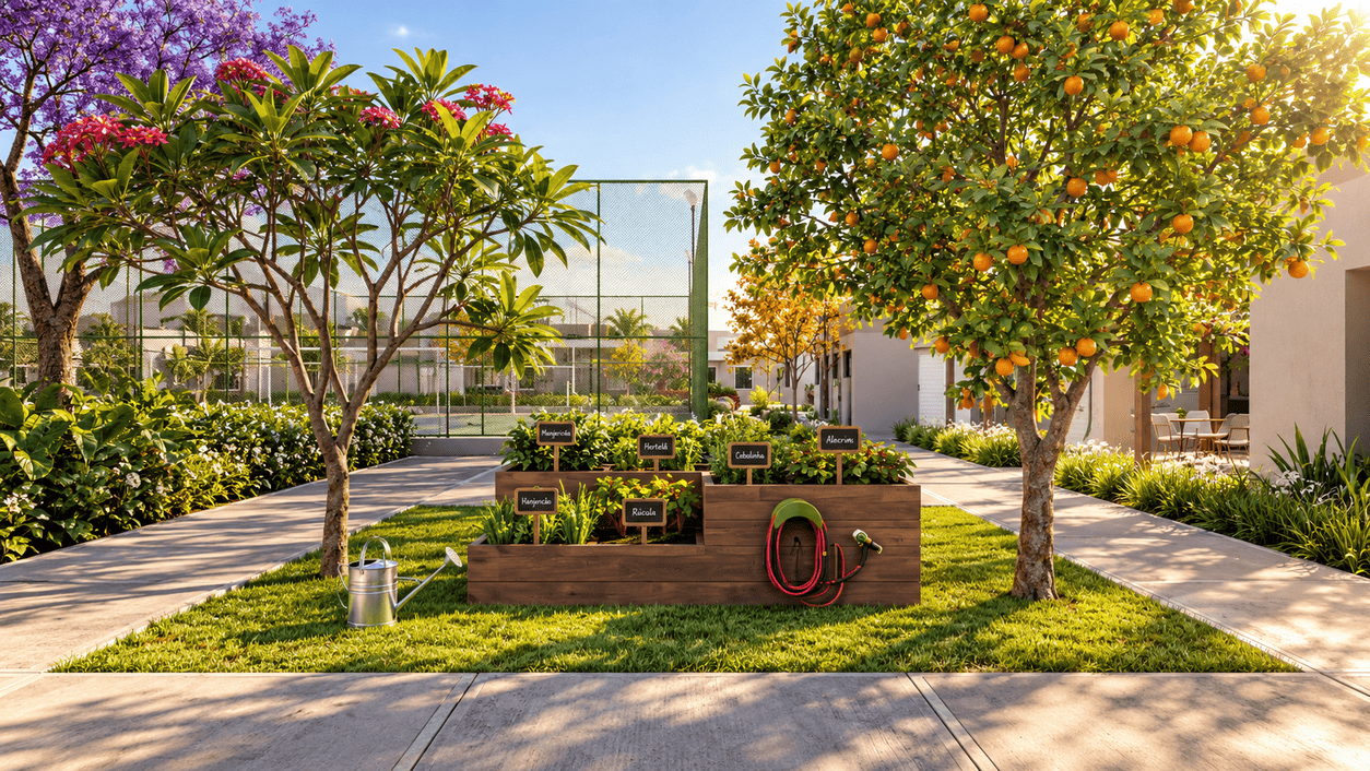 Horta e Pomar Comunitários Pura Santa Bárbara