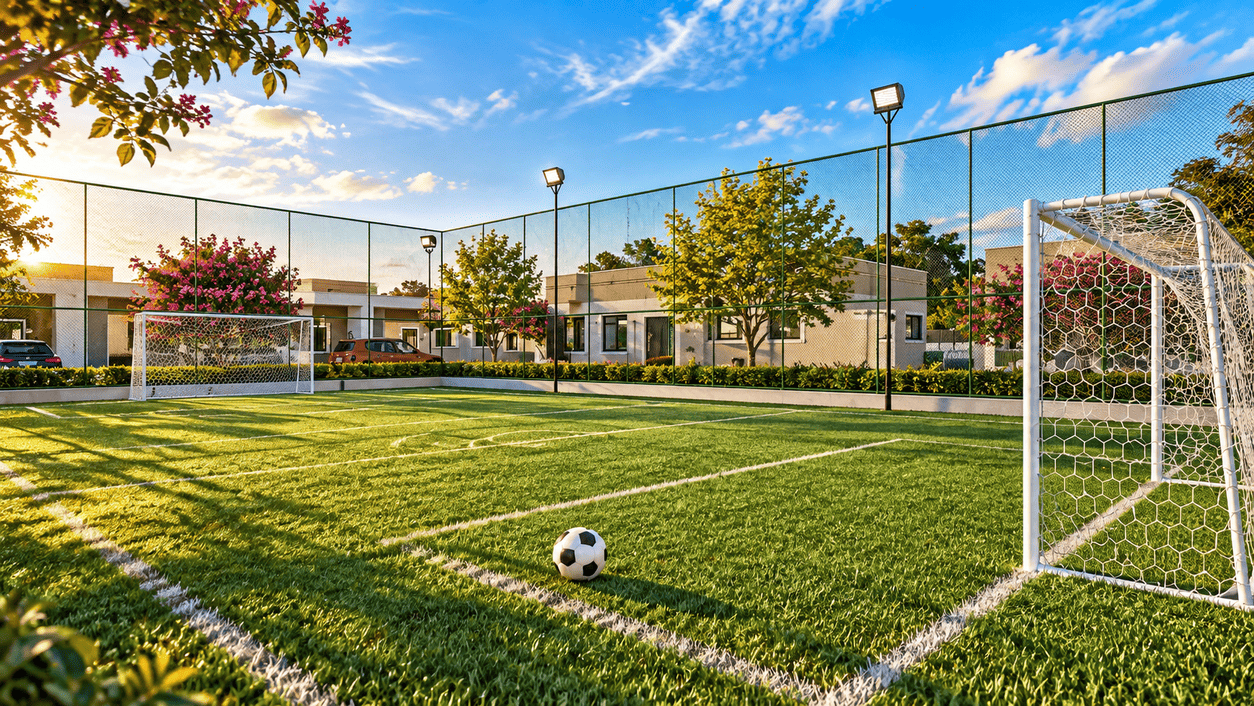Campo Gramado de Futebol Pura Santa Bárbara