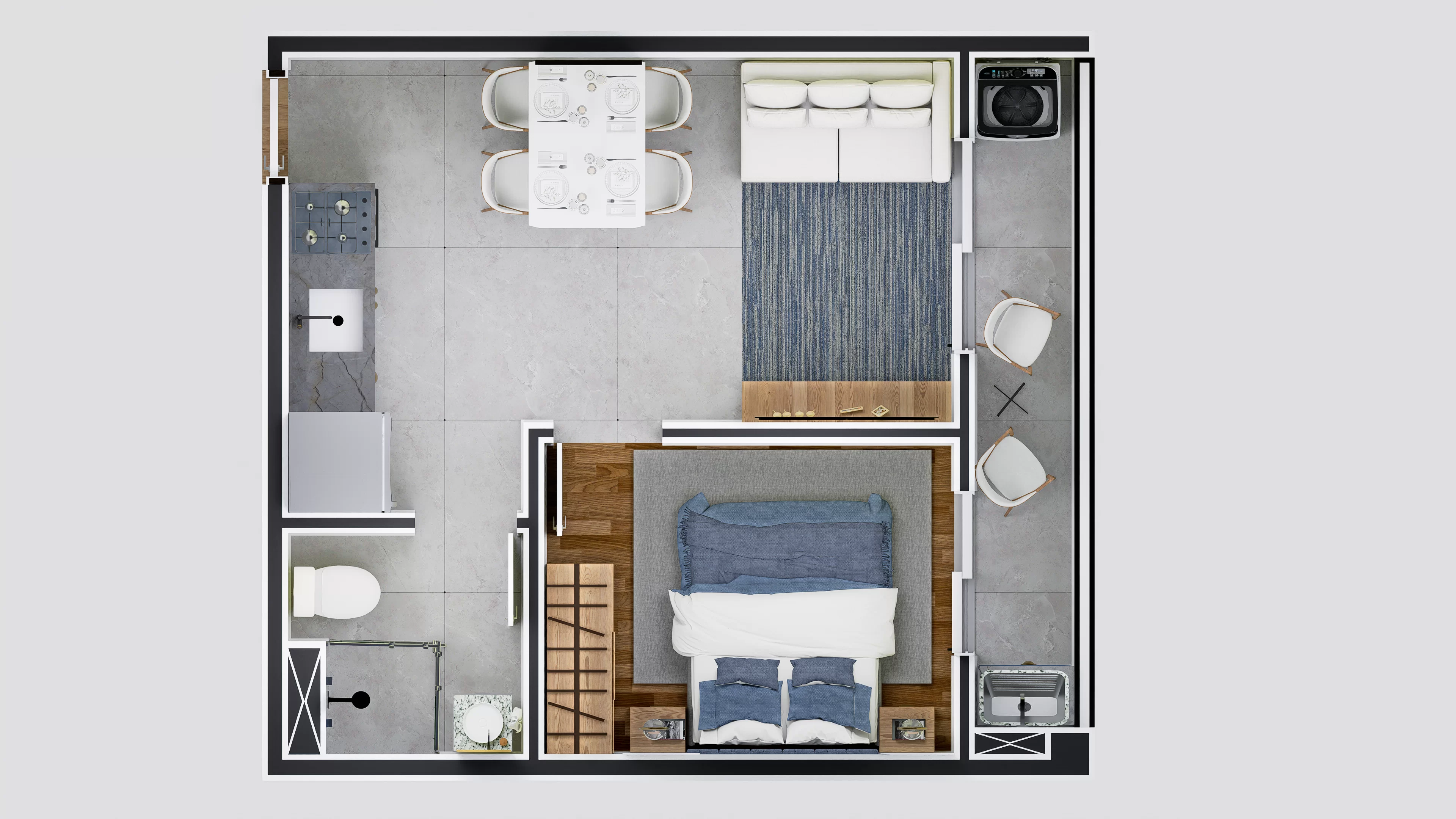 13 - TIRO 1 - PLANTA 32m²